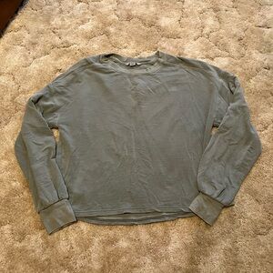 American Eagle Sage Green Crewneck Sweatshirt